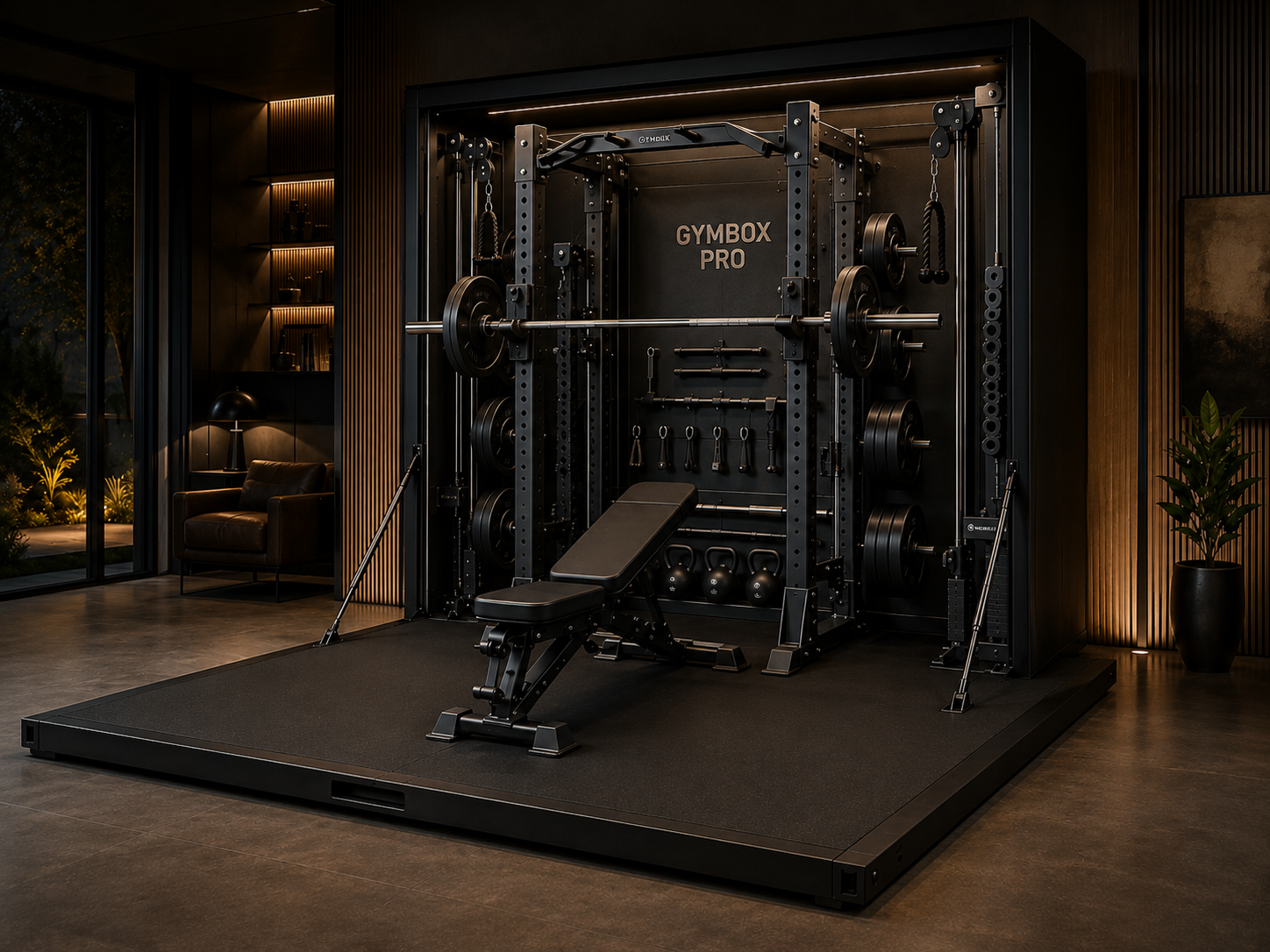 GYMBOX PRO — A configuração mais completa